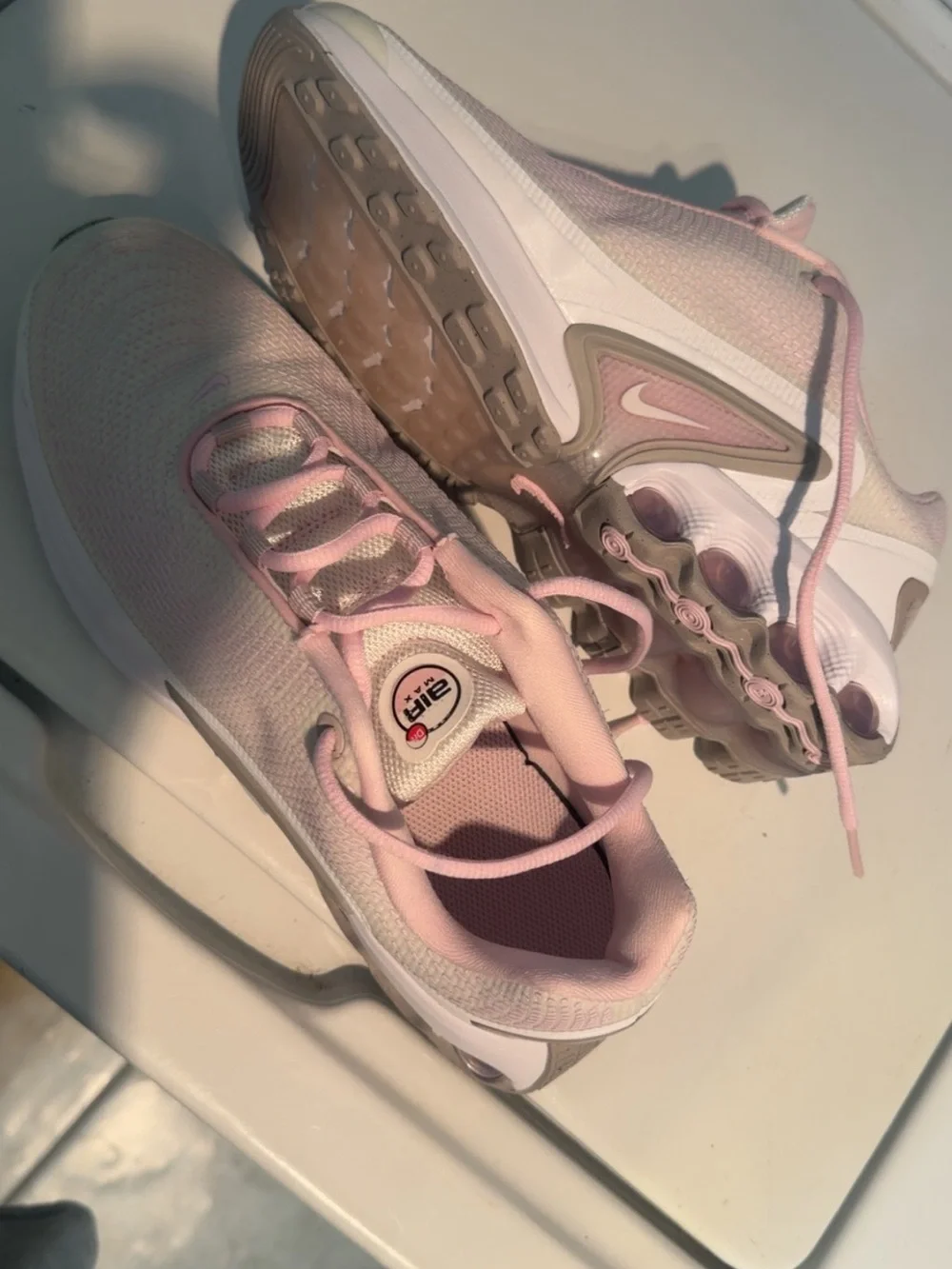 Nike Kids Light Pink and White Air Max NWOT